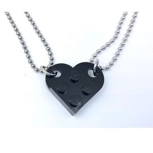 🚨4 for $15🚨
 NewTwo half heart brick necklaces
